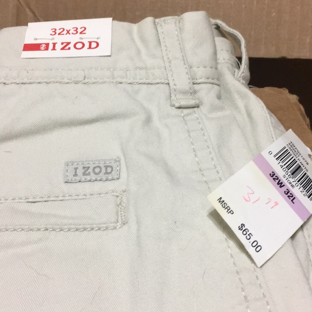 NWT Izod khaki pants